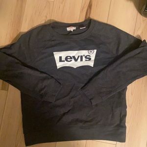 Levi logo crewneck sweater